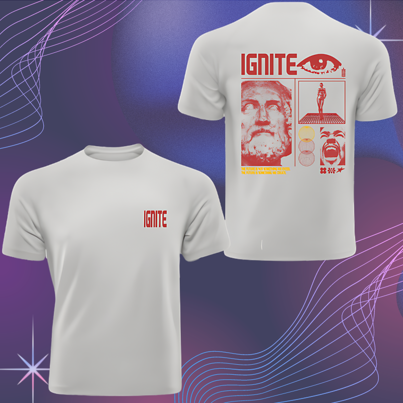 Ignite “The future is not something we enter. The future is something we create” T-shirt