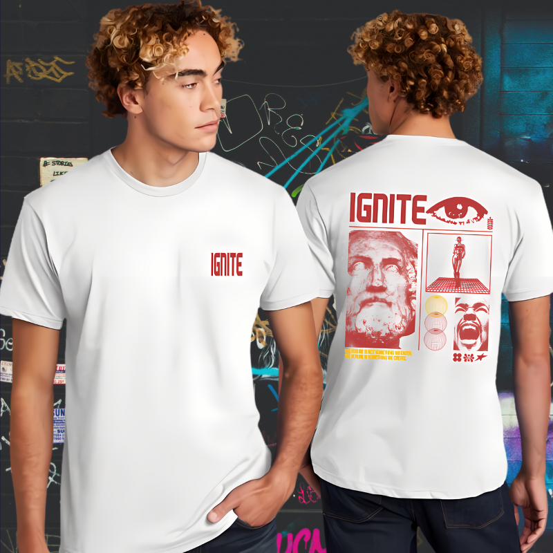 Ignite “The future is not something we enter. The future is something we create” T-shirt